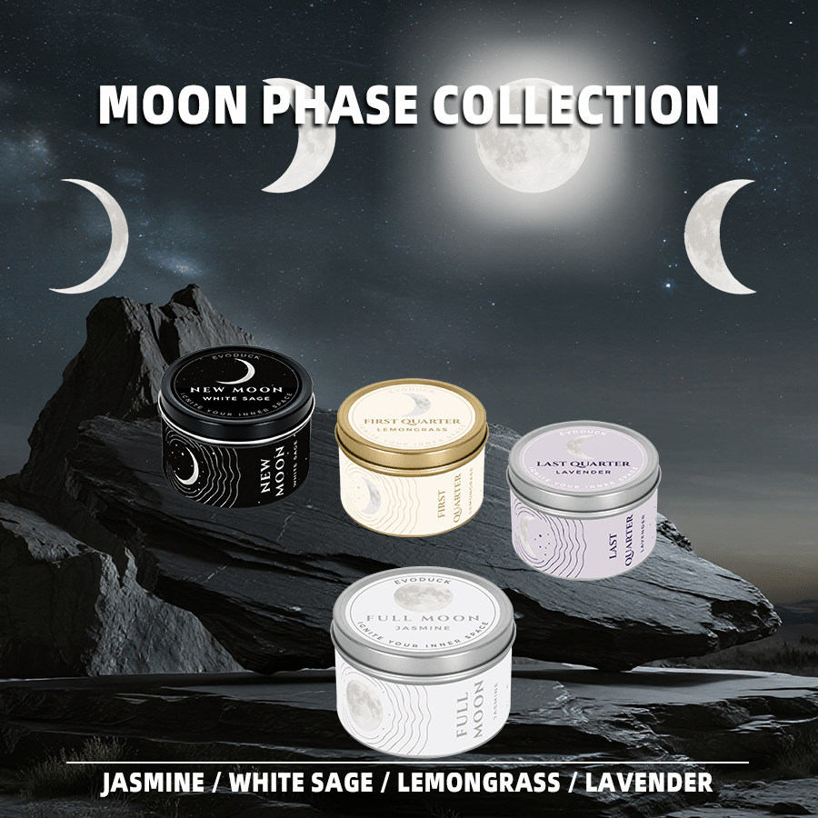 Geurkaars volle maan jasmijn