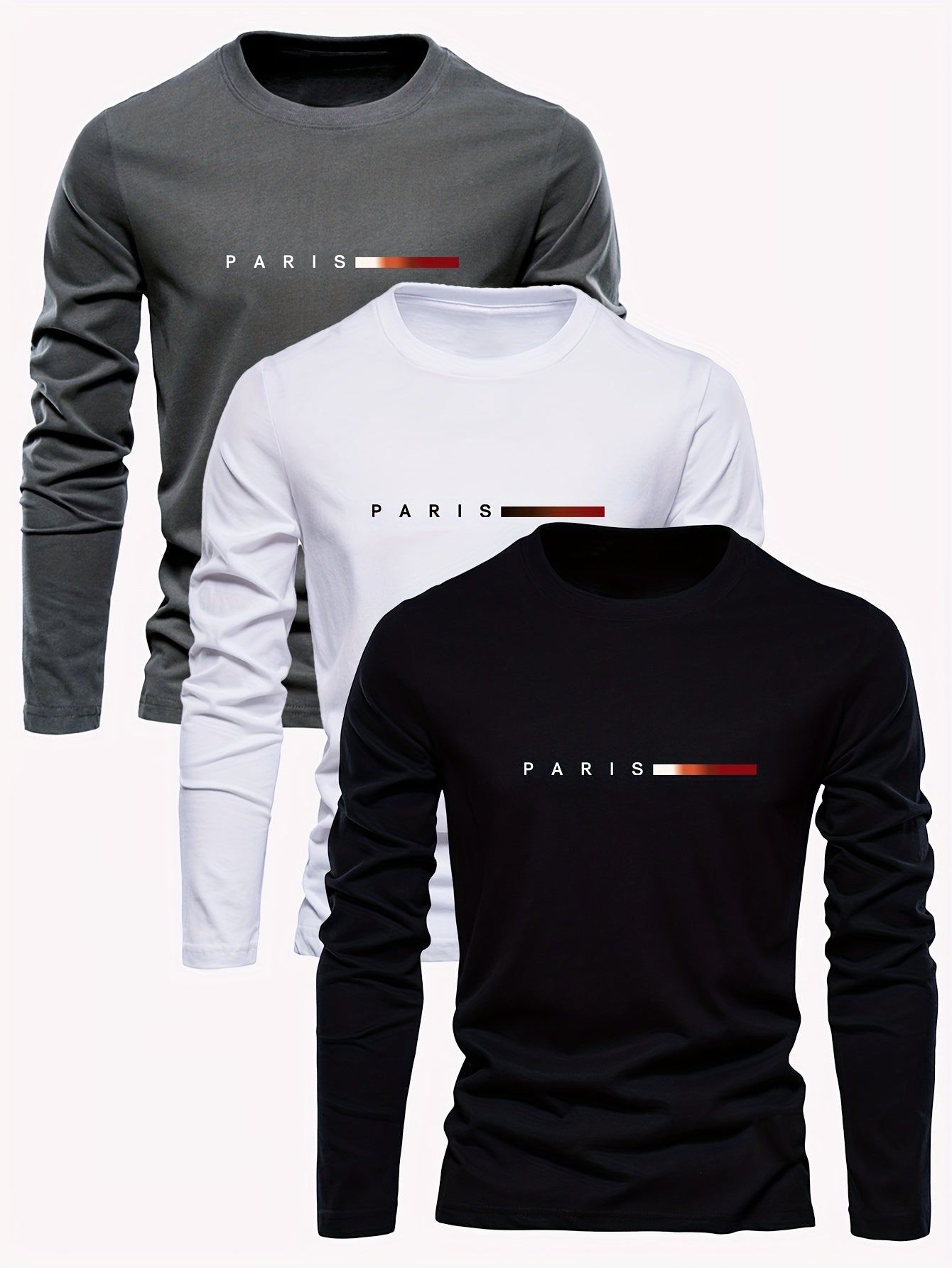 3 stuks Long sleeve shirts