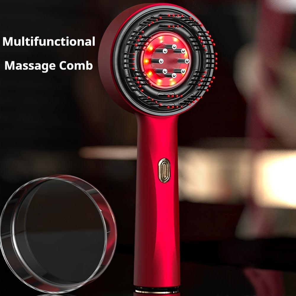 Electric Massage Comb, Portable Electric Hair Brush for Women And Men