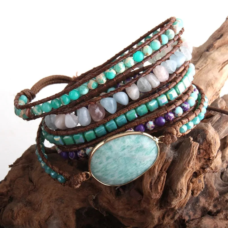 Charmante mineraal armband