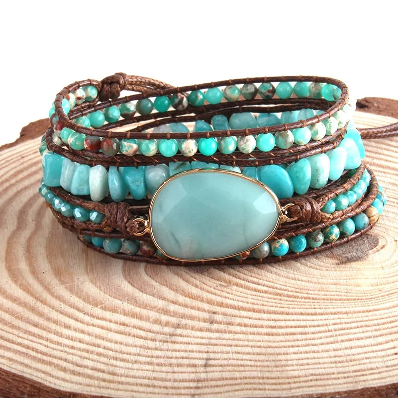 Charmante mineraal armband