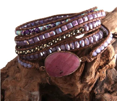 Charmante mineraal armband