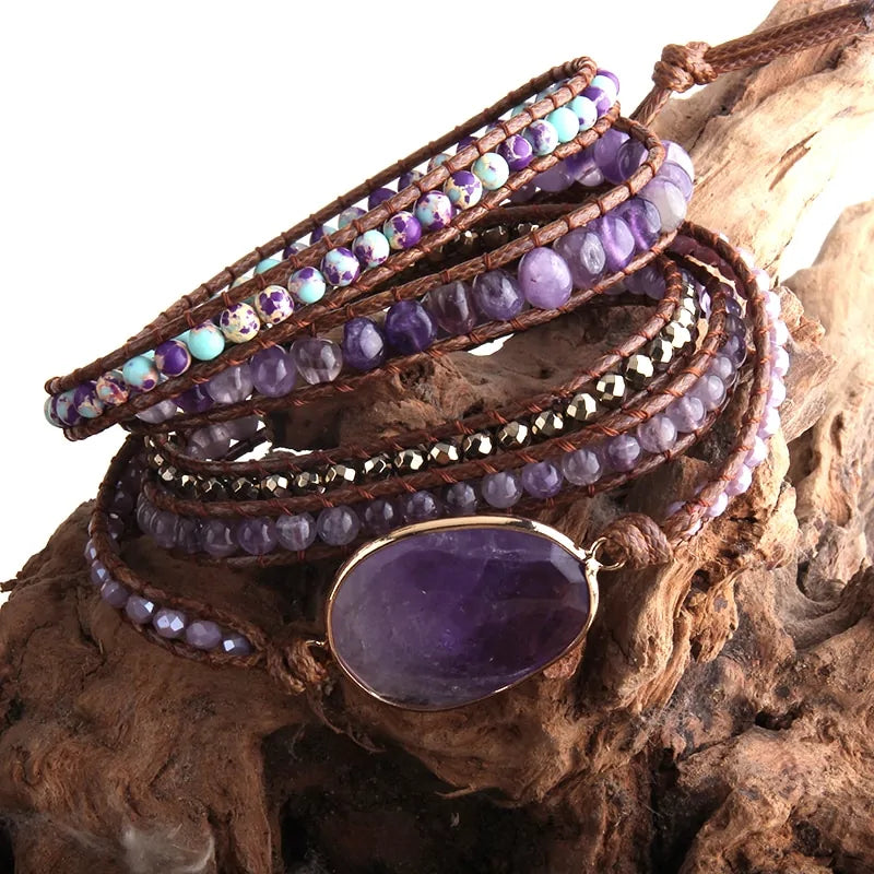 Charmante mineraal armband