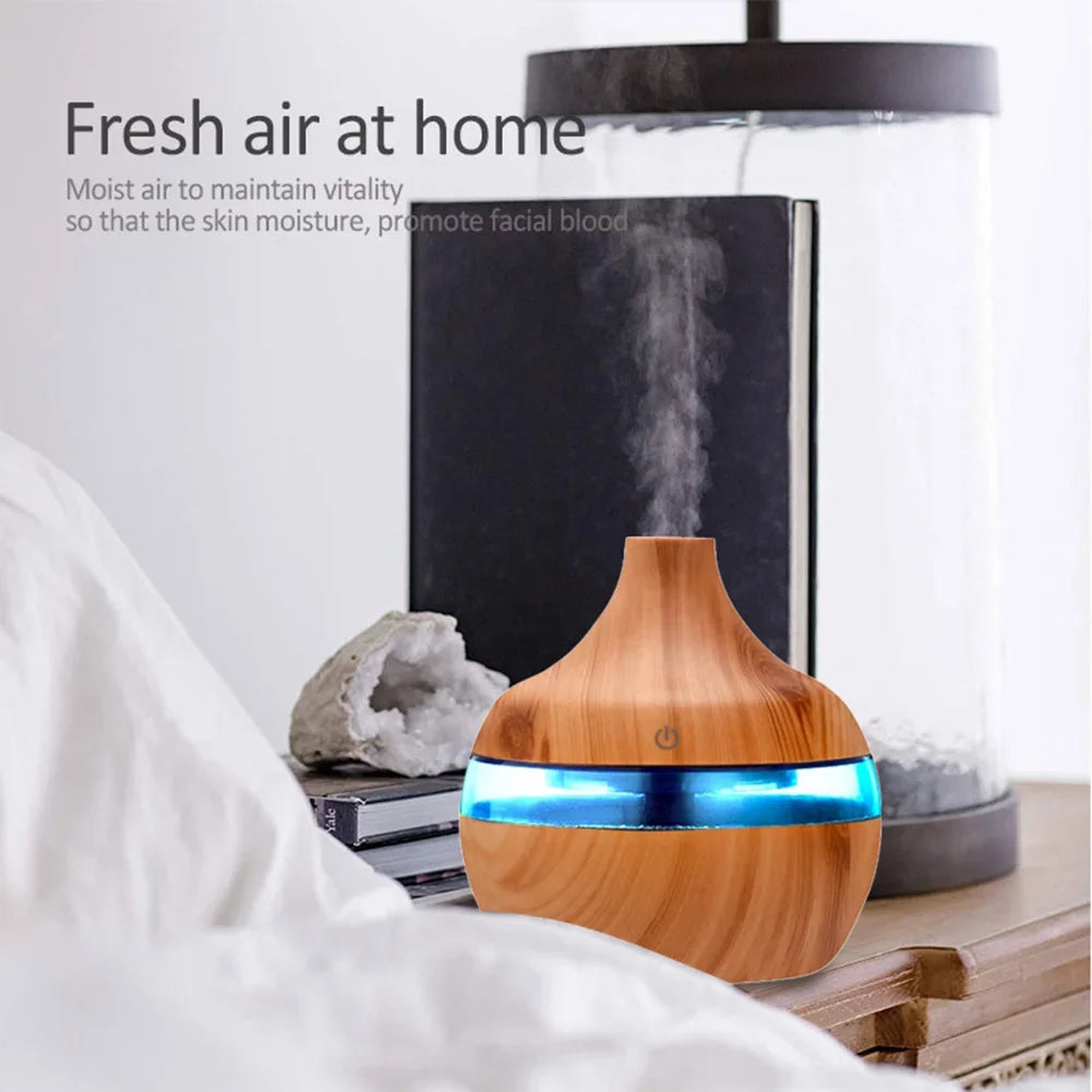 Aroma diffuser houtkleuren