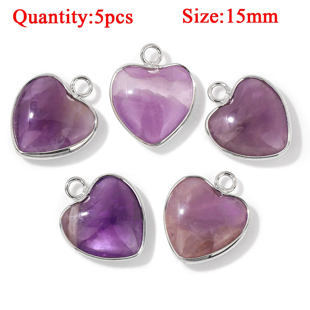 Verschillende hangers amethyst
