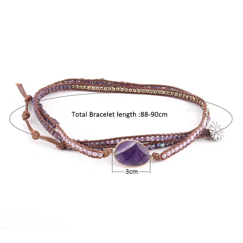Charmante mineraal armband