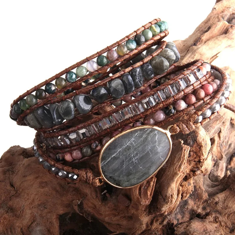 Charmante mineraal armband