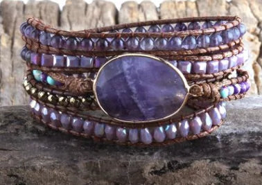 Charmante mineraal armband