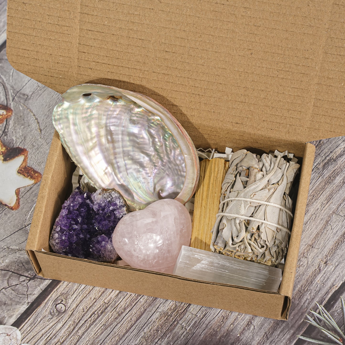 Amethist reinigings geschenkset