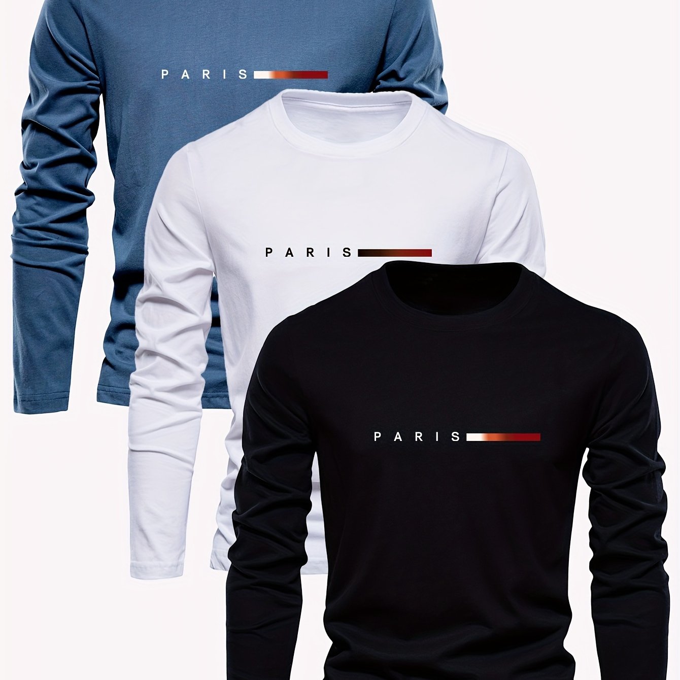 3 stuks Long sleeve shirts