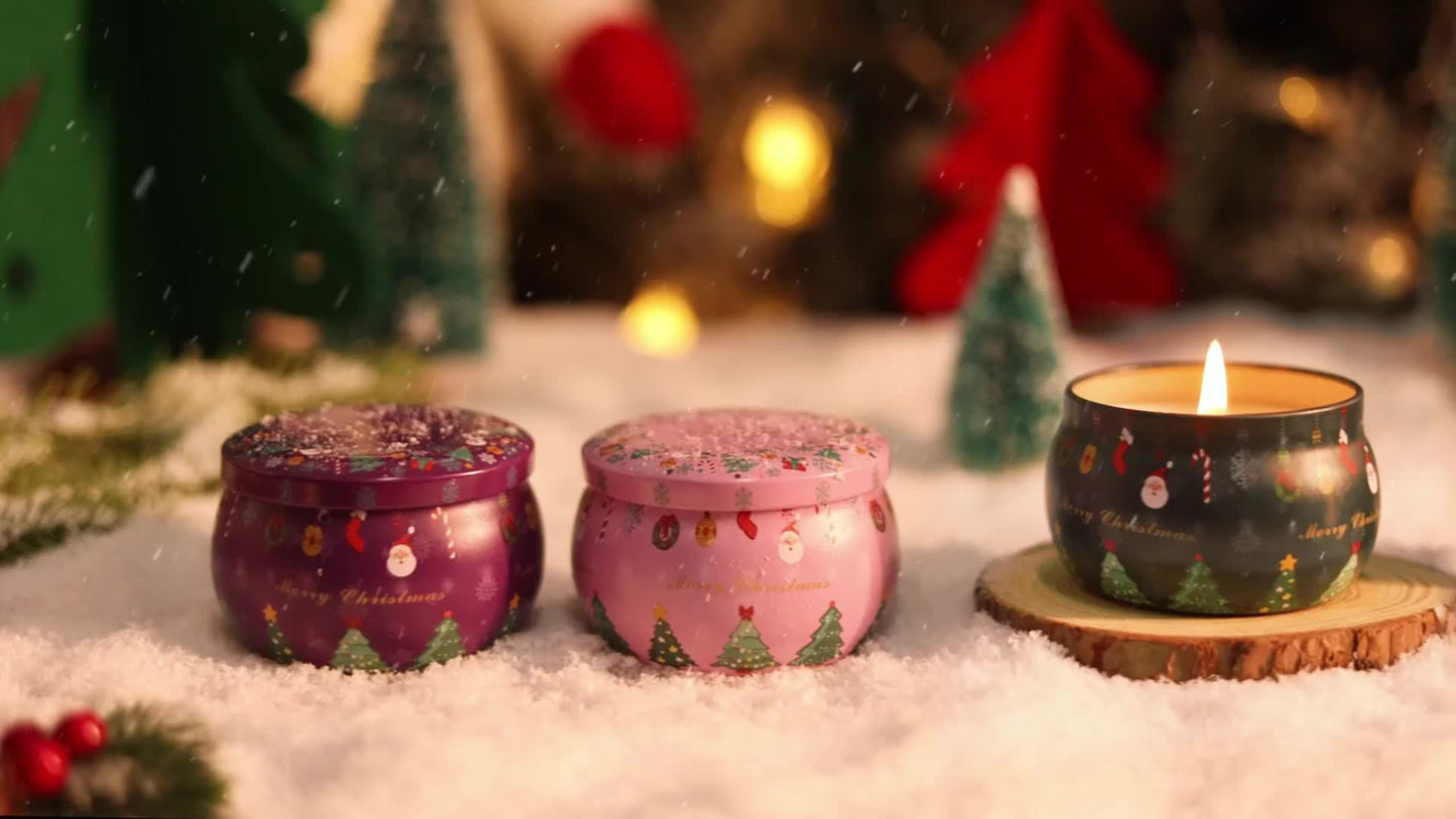 Kersttip! Geurkaarsen geschenkset