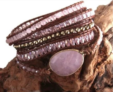 Charmante mineraal armband