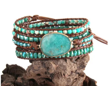Charmante mineraal armband