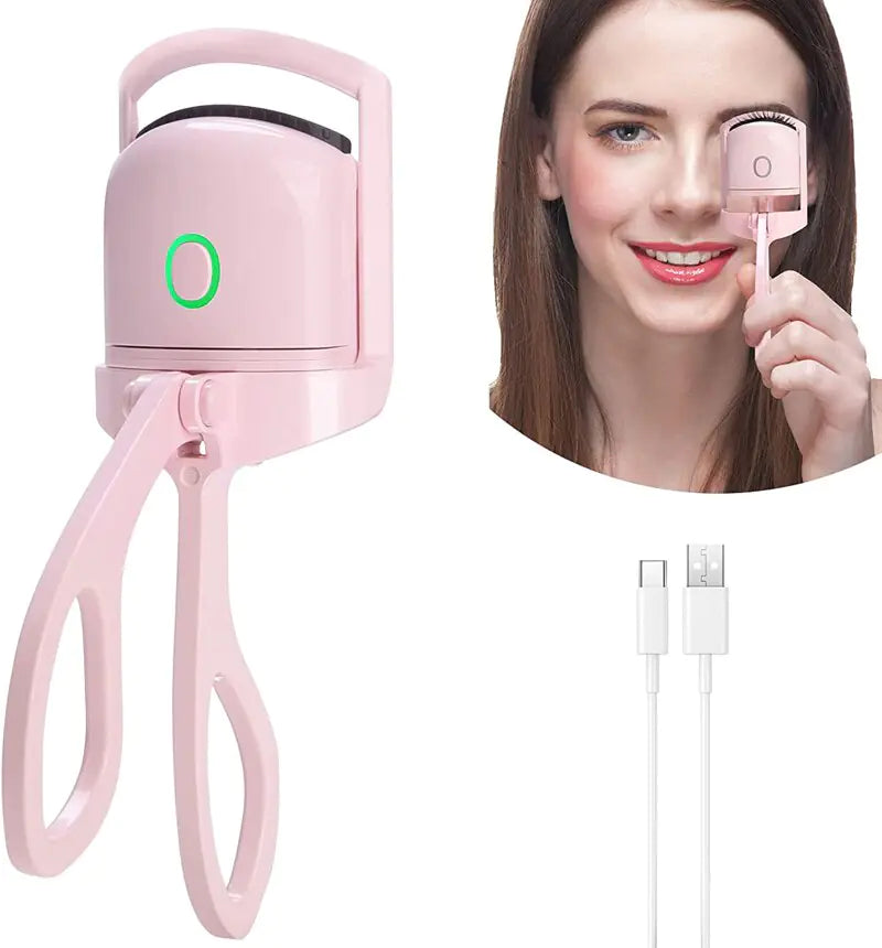 Oplaadbare wimpertang, verwarmend