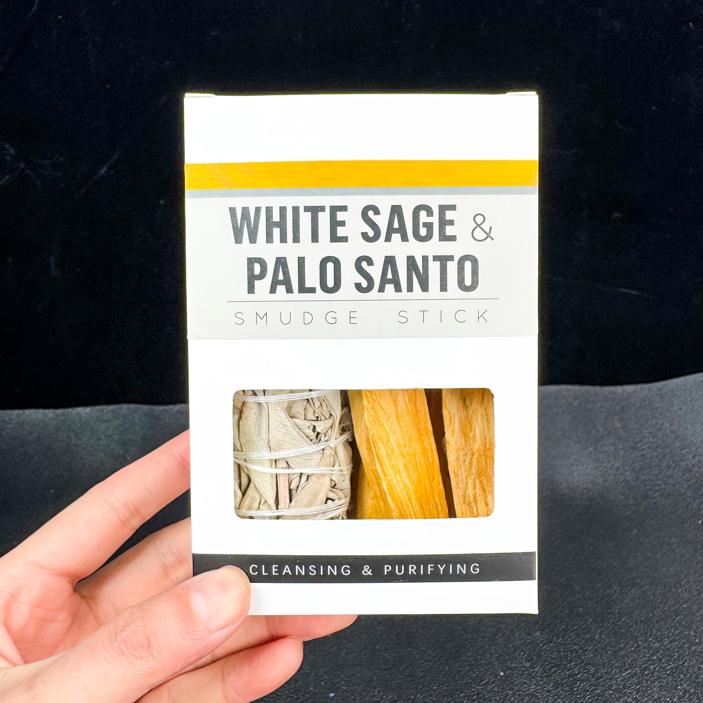 Geschenkset witte salie & Palo Santo