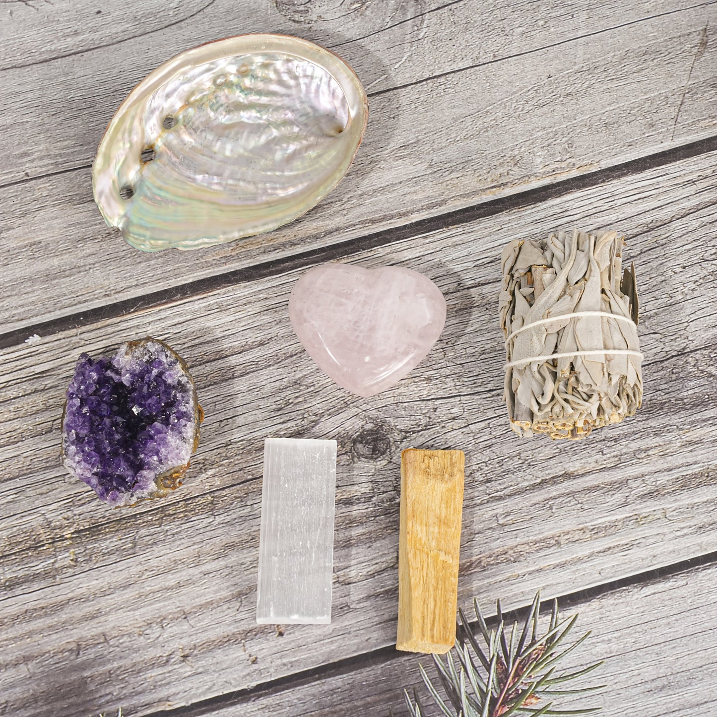 Amethist reinigings geschenkset
