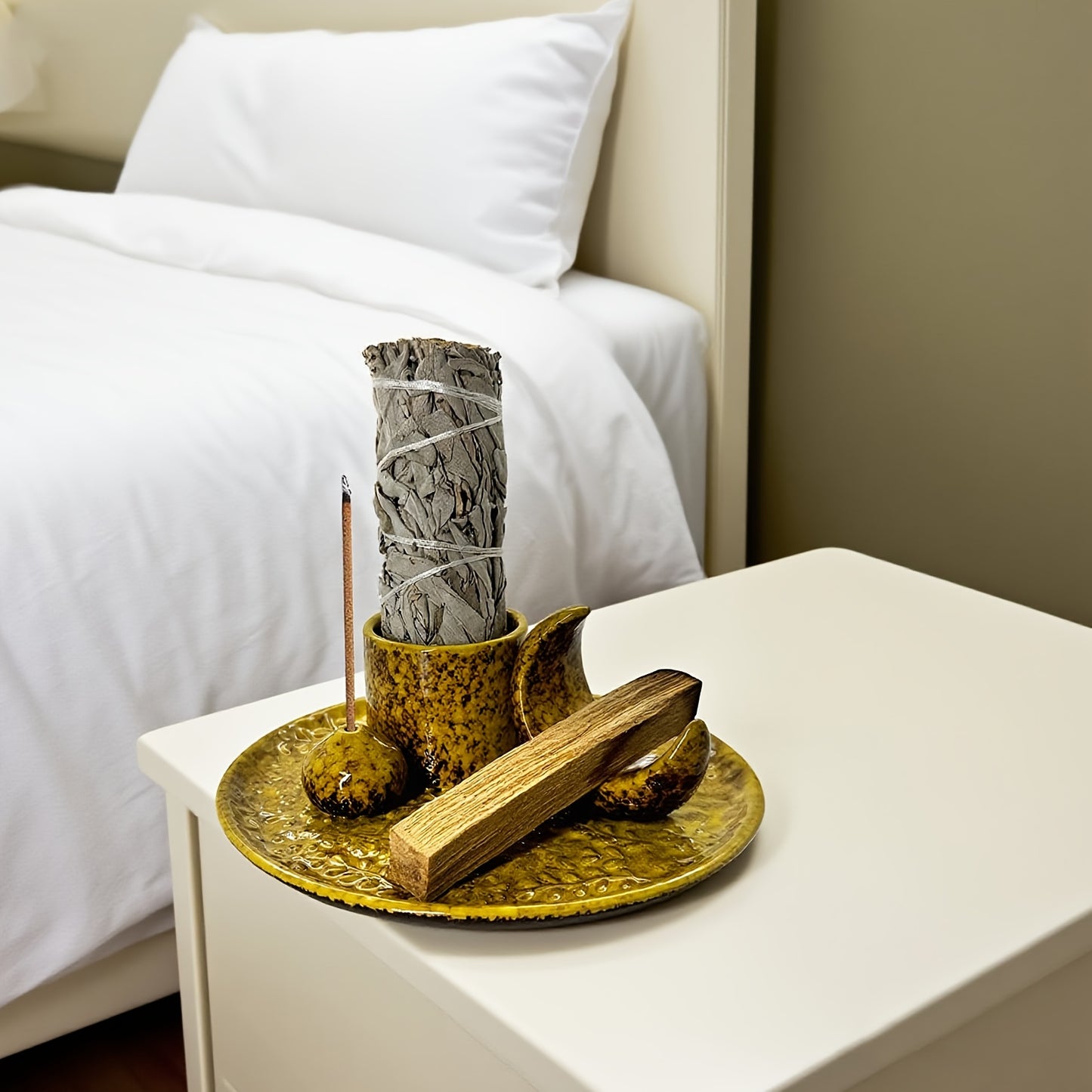 Kersttip! Mooie wierookhouder 4-in-1