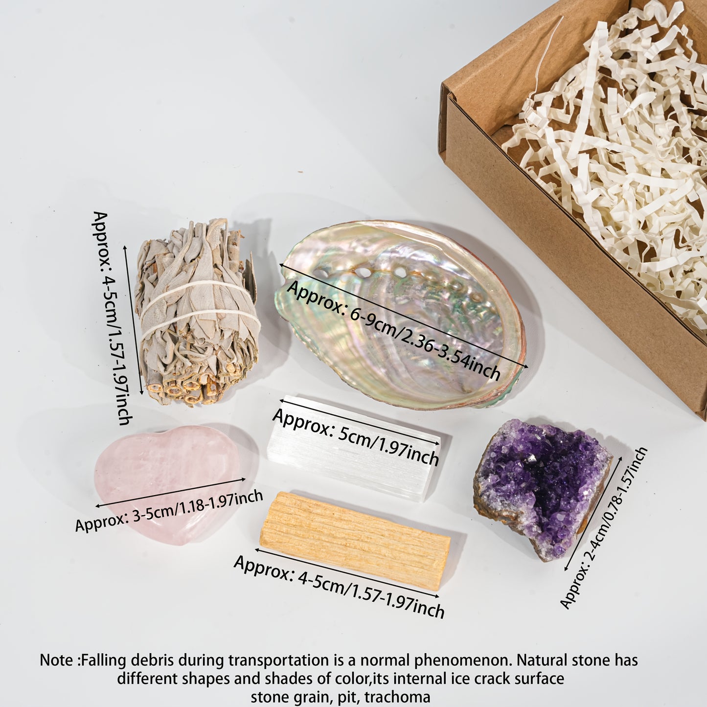 Amethist reinigings geschenkset