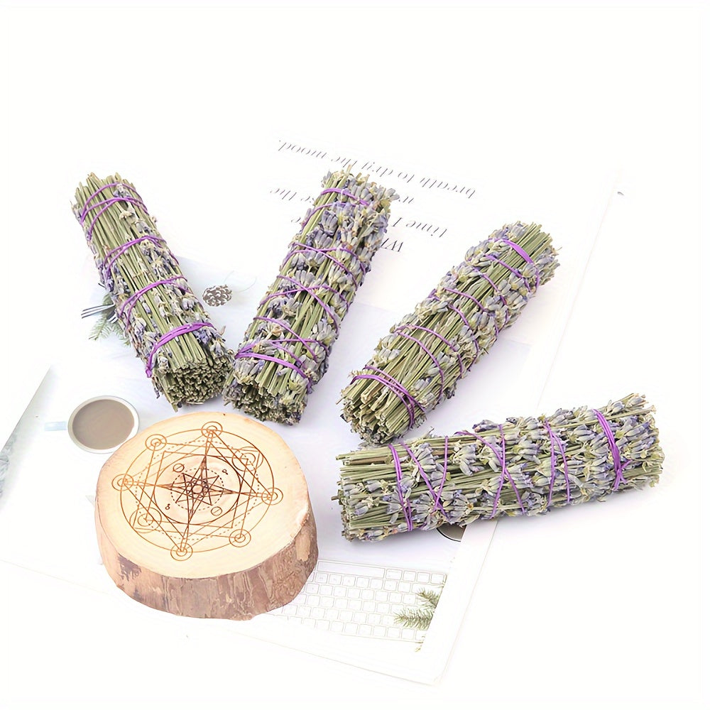 3/5Pcs Lavender Incense Applicator Sticks for Clearing Smoke and Purifying Your Home or Office
