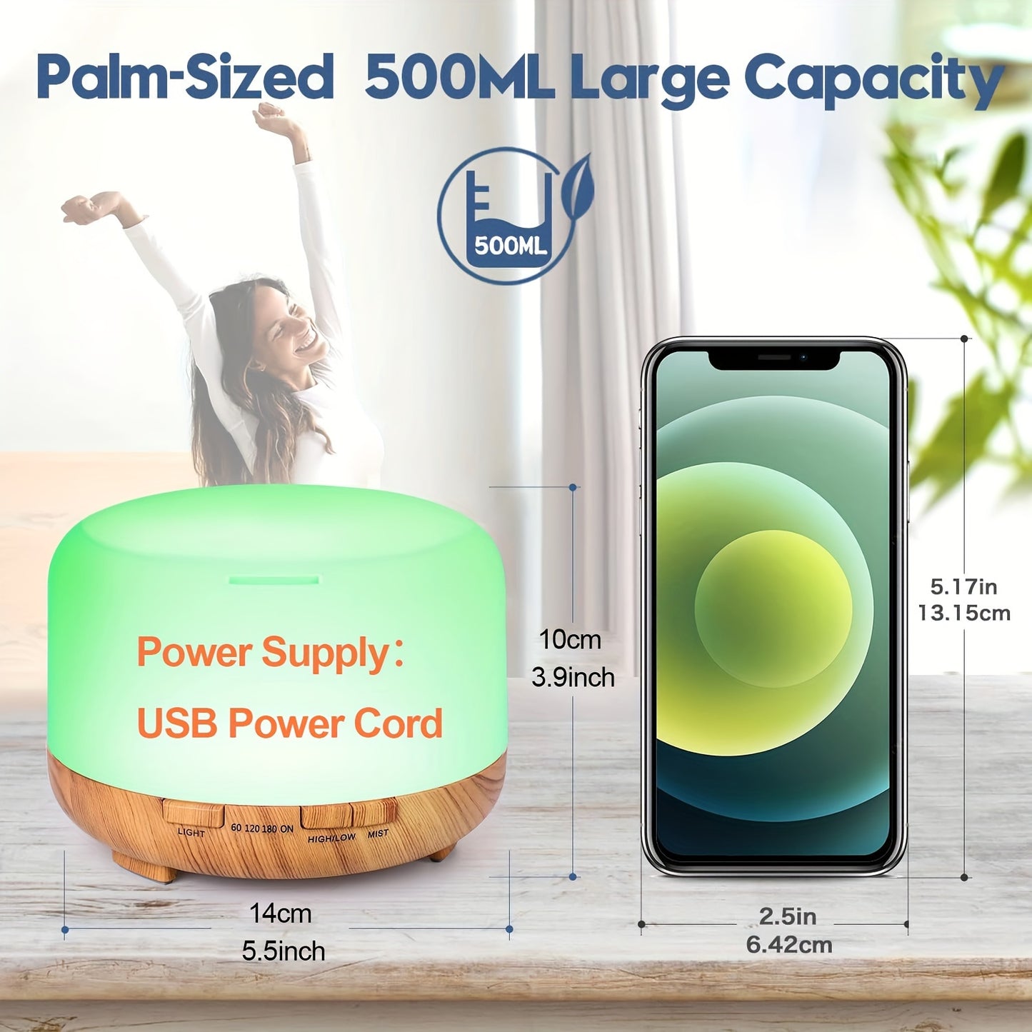 Aroma Diffuser 500 ml