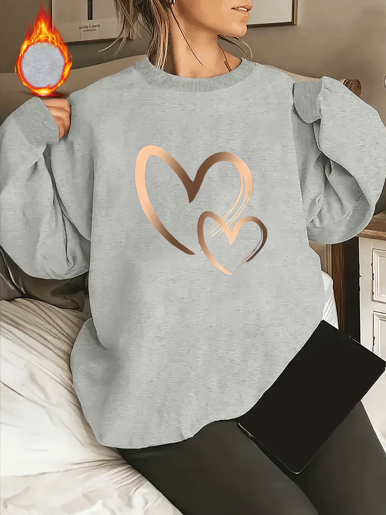 Fijne zachte dames hoodie