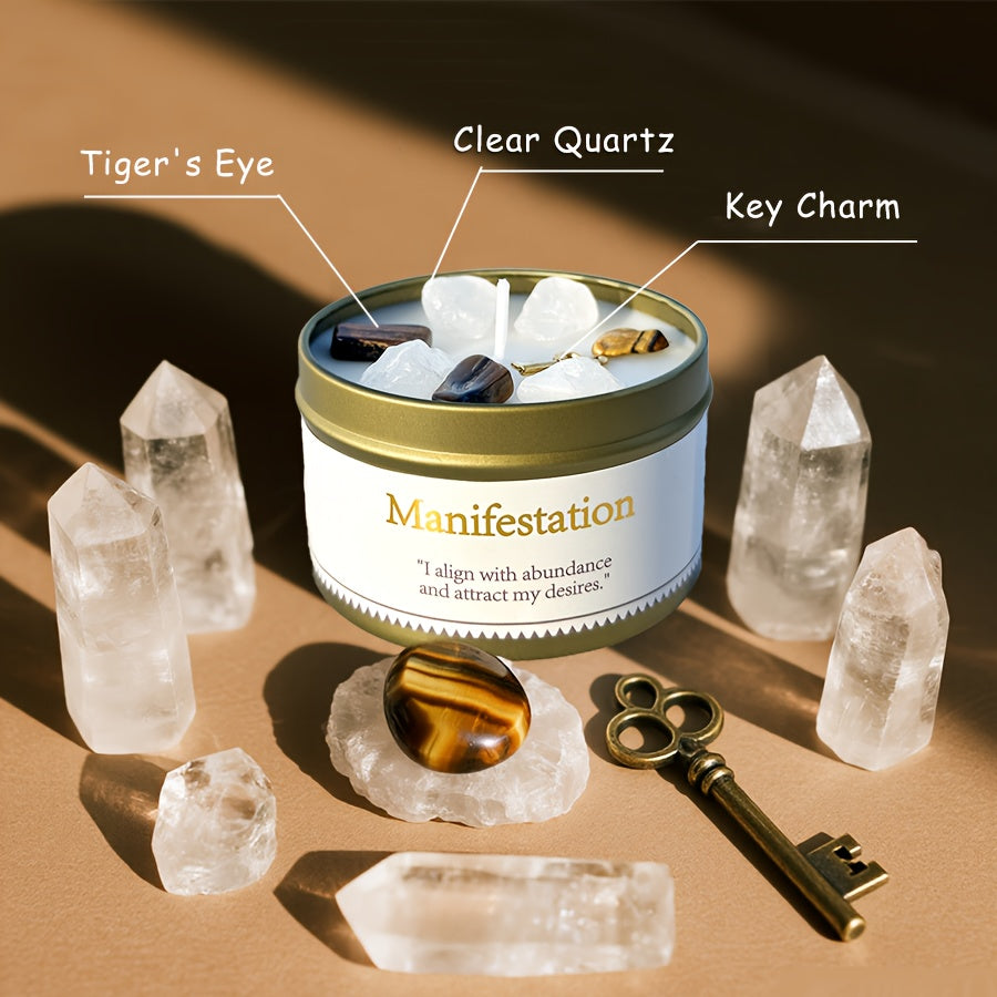 Cadeauset geurkaars manifestatie