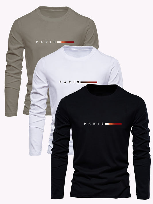 3 stuks Long sleeve shirts