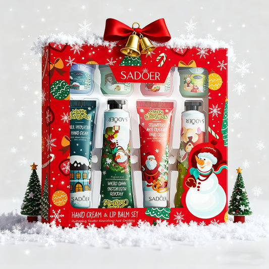 Kerstgeschenk hand- en lipbalsem