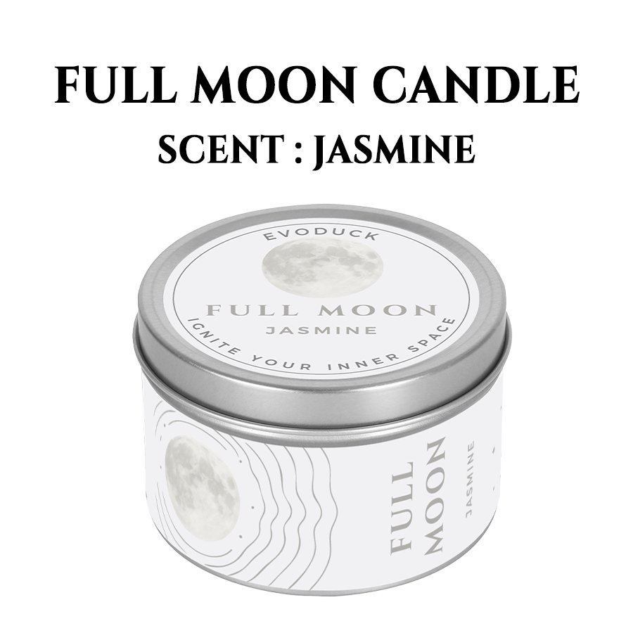 Geurkaars volle maan jasmijn
