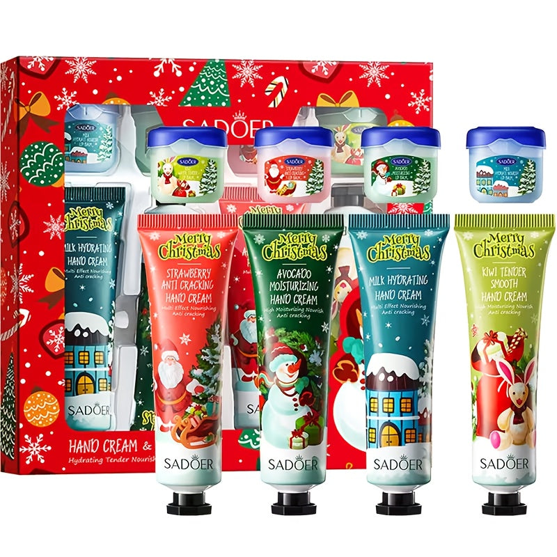 Kerstgeschenk hand- en lipbalsem