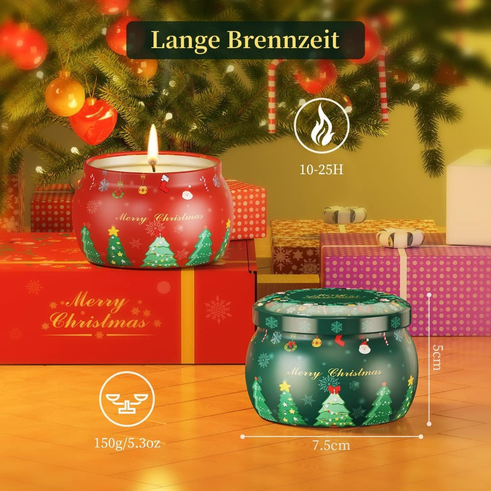 Kersttip! Geurkaarsen geschenkset