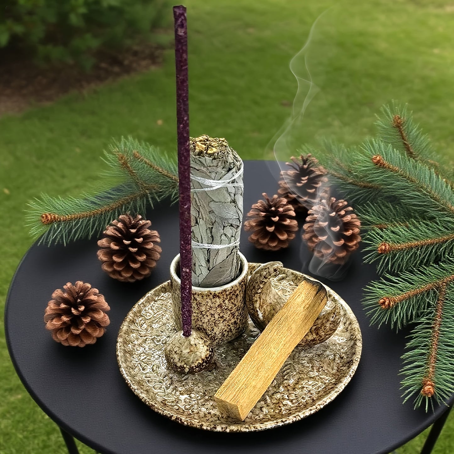 Kersttip! Mooie wierookhouder 4-in-1