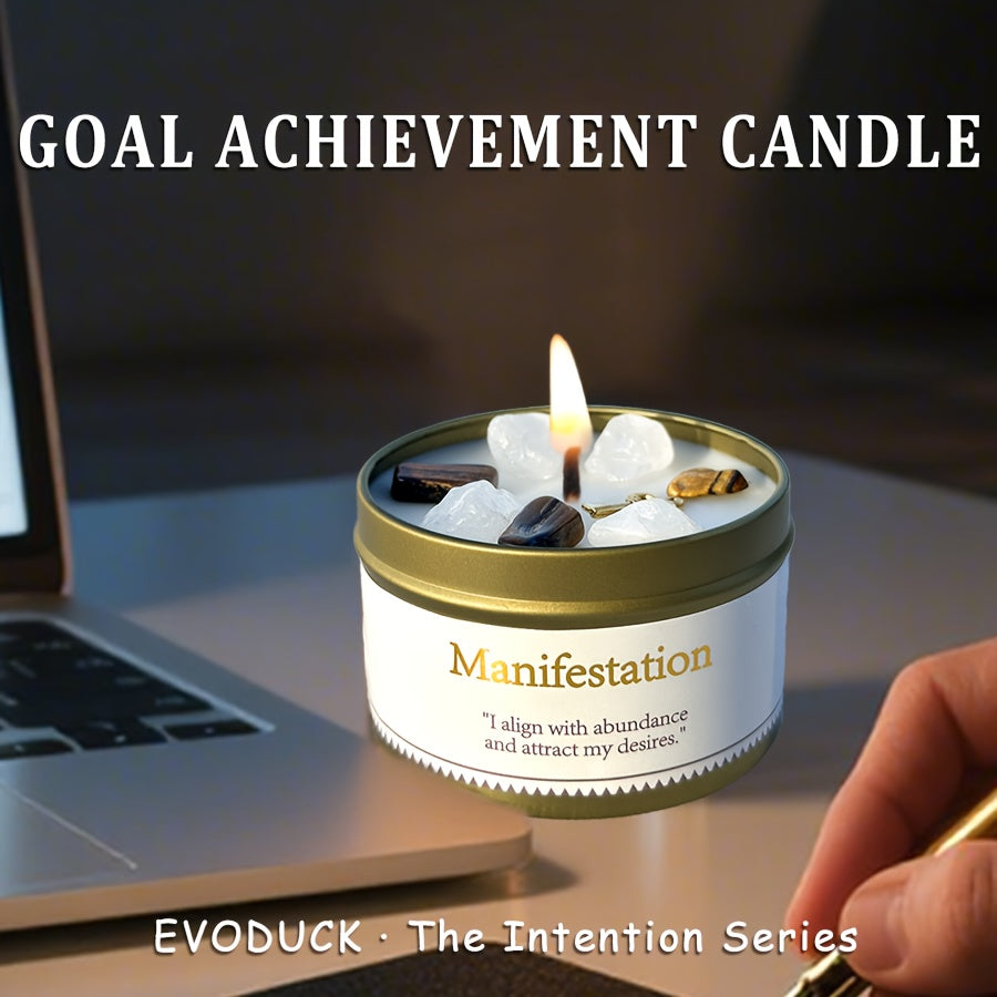 Cadeauset geurkaars manifestatie