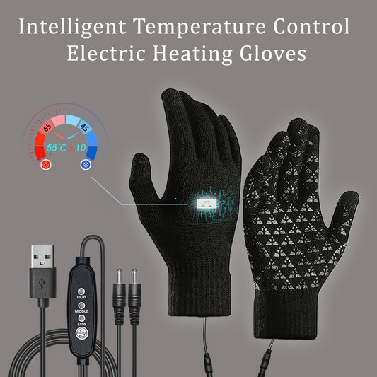 USB electrisch verwarmde handschoenen