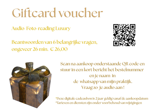 Persoonlijke audio Fotoreading Luxury