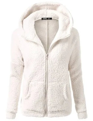 Dames  fleece jacket hoodie