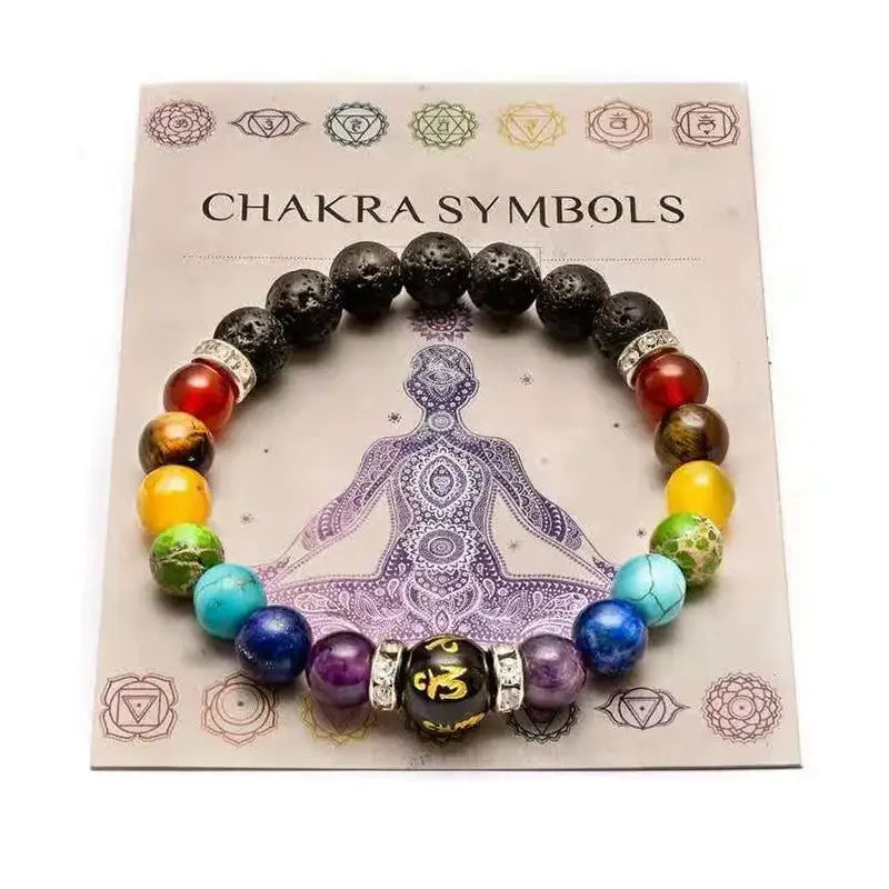 Mooie chakra armband dames/heren