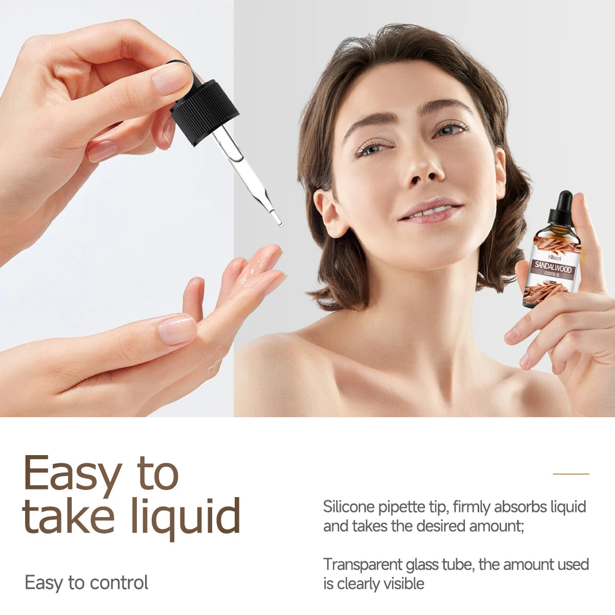 Sandalwoodolie voor diffuser en aromatherapie