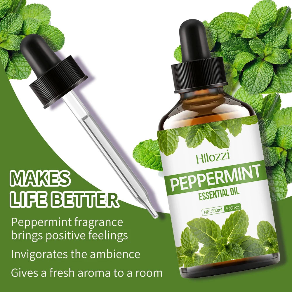 Pepermuntolie voor diffuser en aromatherapie