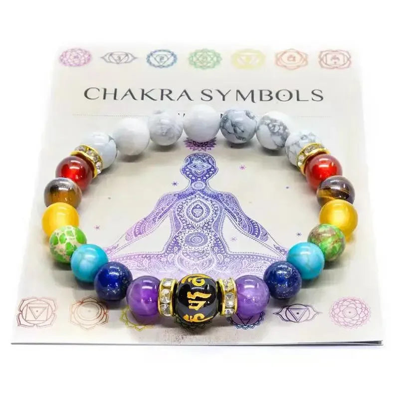 Mooie chakra armband dames/heren