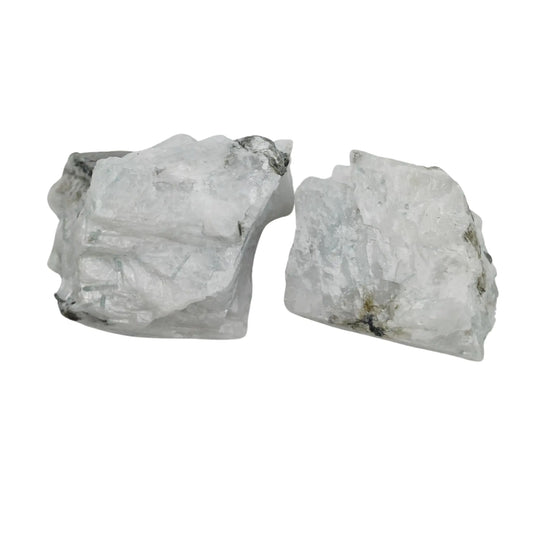 Rainbow Moonstone 2 Pieces Moonstone Crystals Rocks Crystals and Healing Stones Witchcraft Supplies Healing Crystals Stones Healing Stones Rock Collection Crystal Decor Karmas Gems