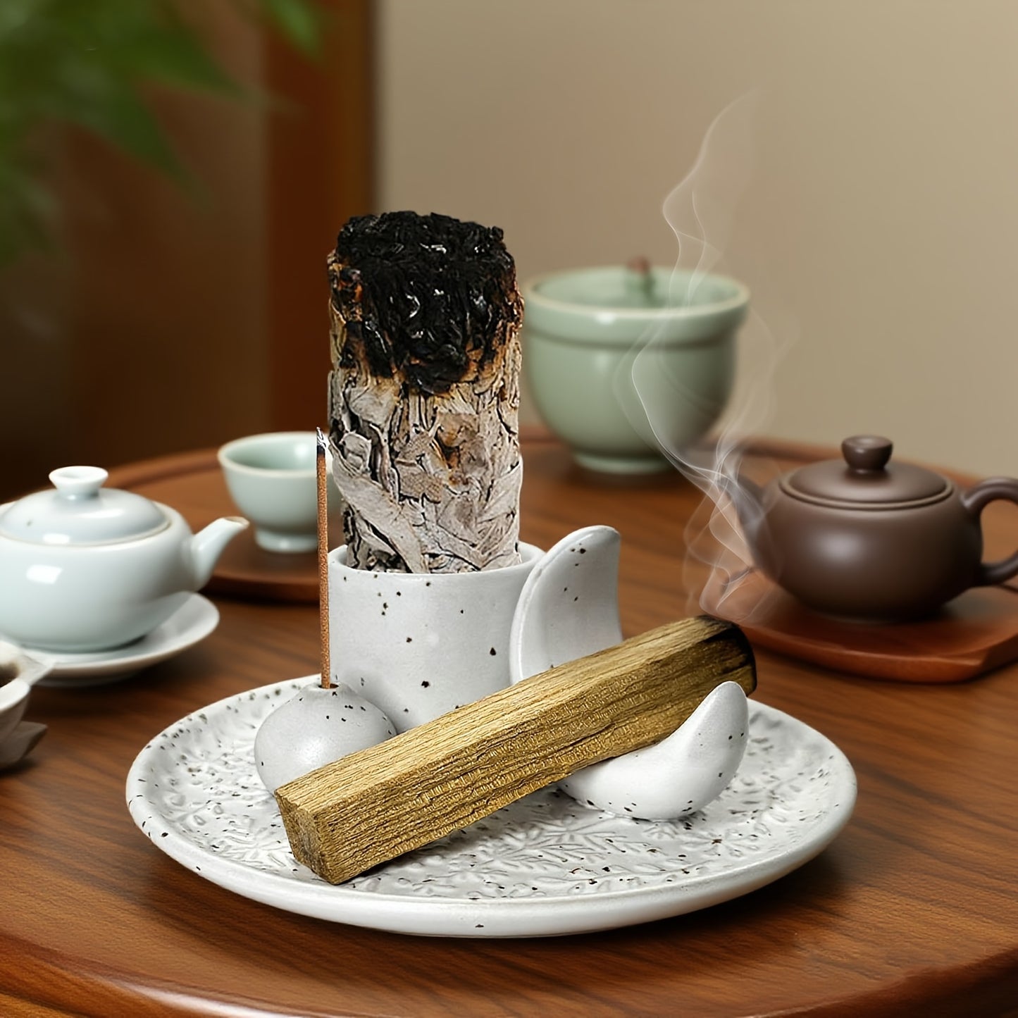 Kersttip! Mooie wierookhouder 4-in-1