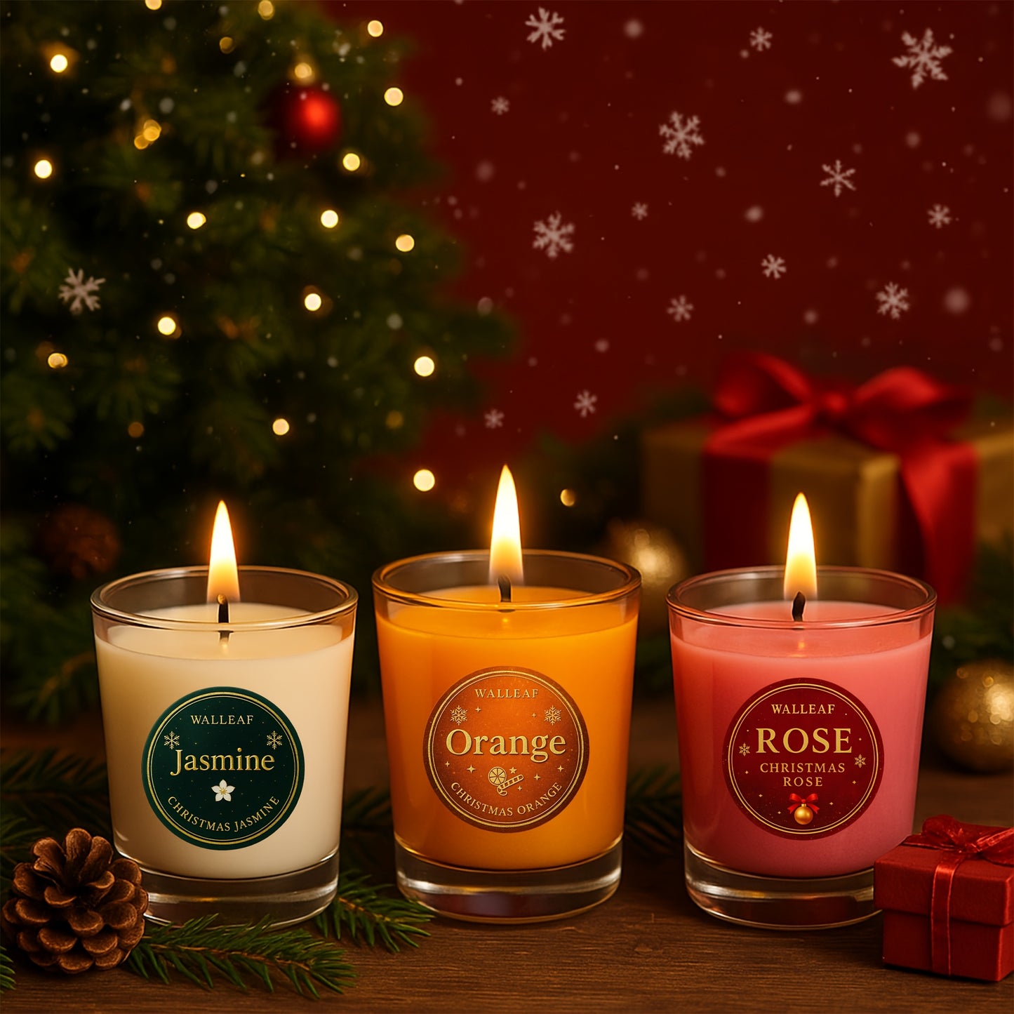 Kersttip! Geschenkset geurkaarsjes