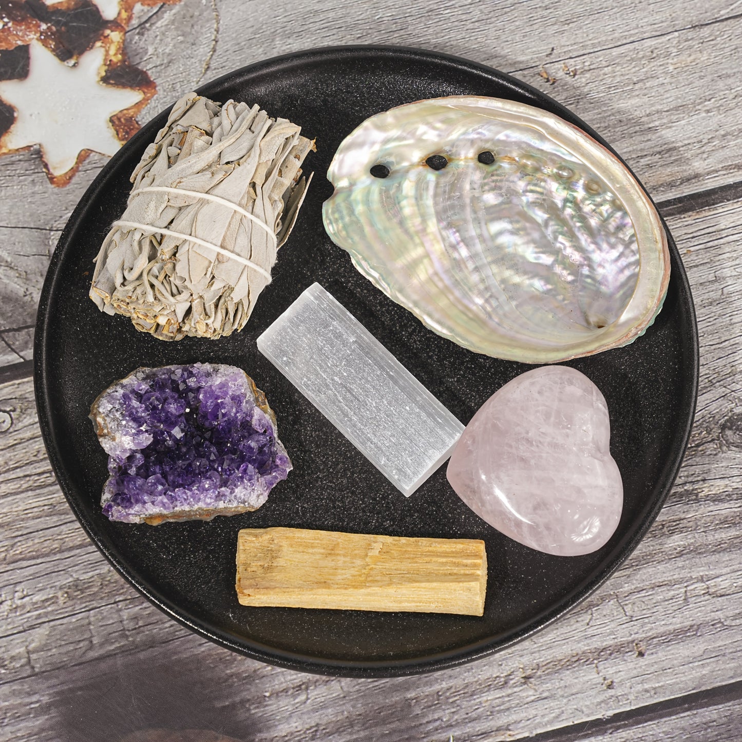 Amethist reinigings geschenkset