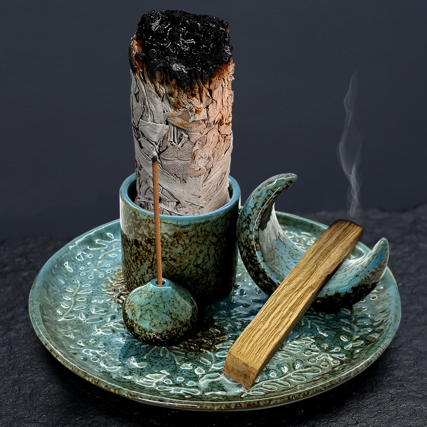 Kersttip! Mooie wierookhouder 4-in-1