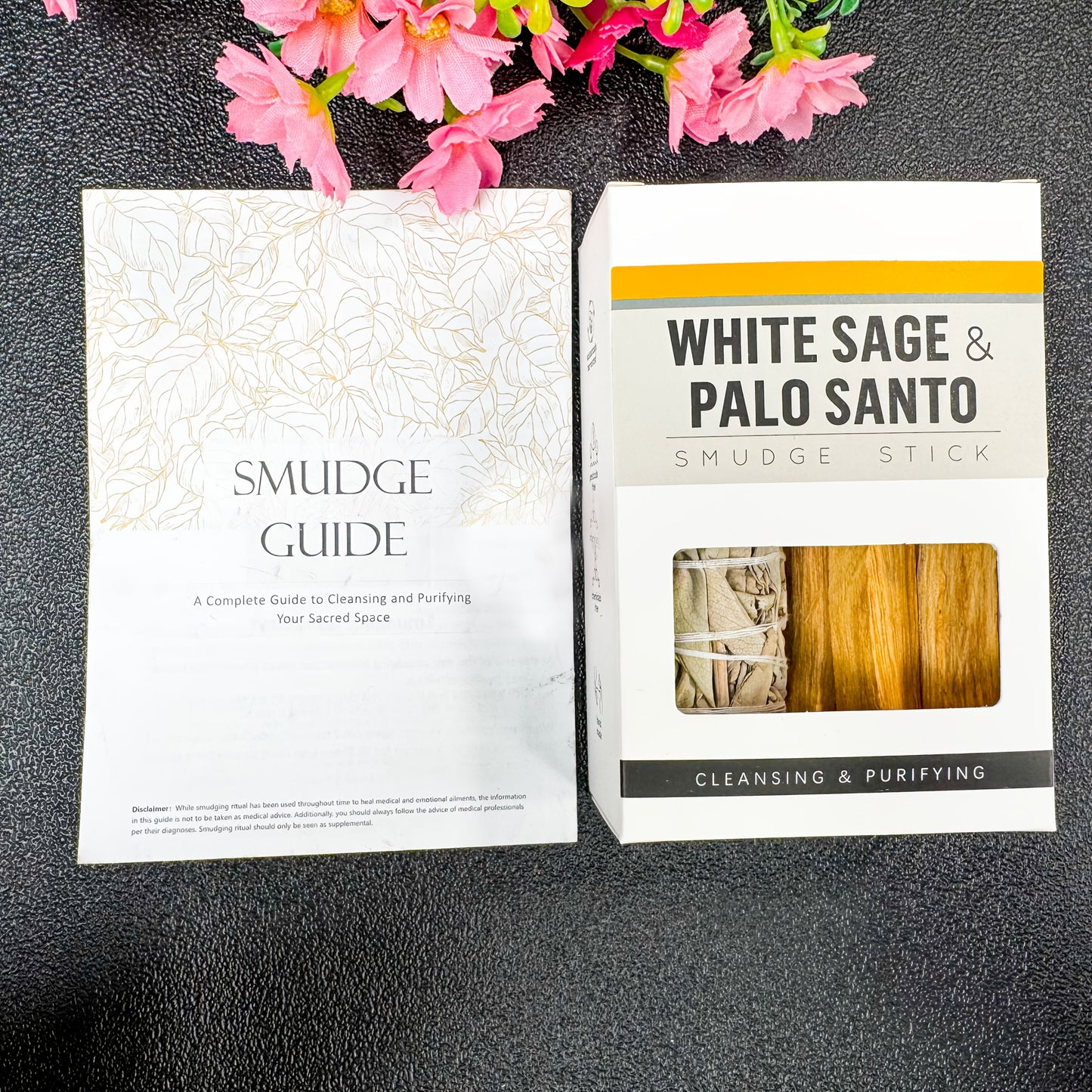 Geschenkset witte salie & Palo Santo