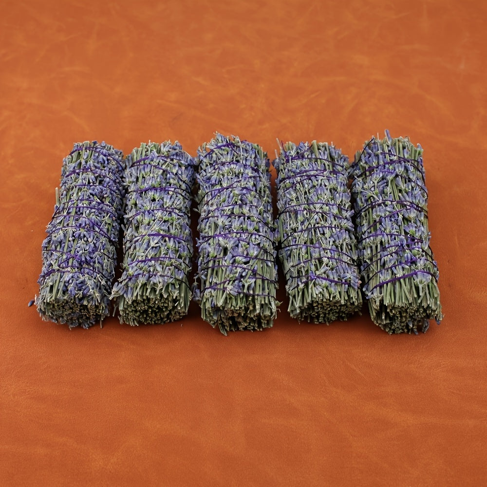 3/5Pcs Lavender Incense Applicator Sticks for Clearing Smoke and Purifying Your Home or Office